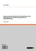 Cover-Bild zum Titel 'Untersuchung des Einflusses des Arbeitsfluids auf den Wirkungsgrad von Rankine-Kreisprozessen zur Abwärmenutzung' von 'Florian Müller'