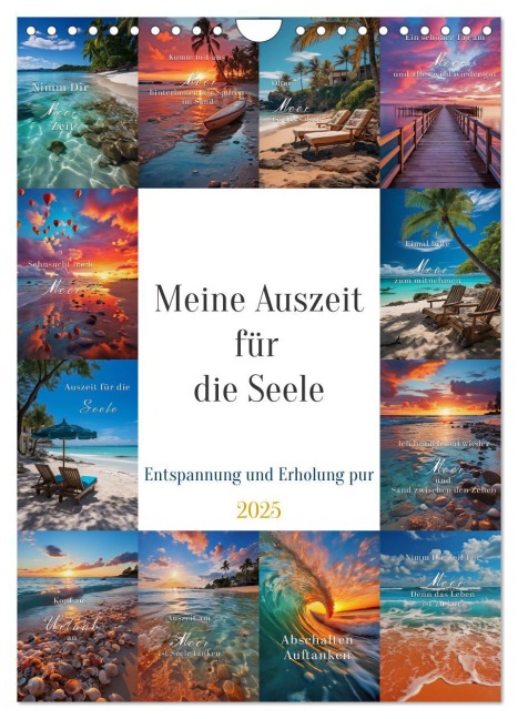 Meine Auszeit für die Seele (Wandkalender 2025 DIN A4 hoch), CALVENDO Monatskalender - Steffen Gierok-Latniak