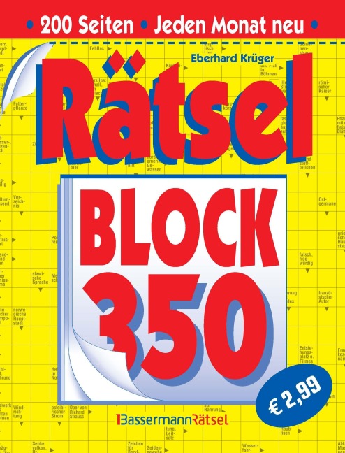 Rätselblock 350 (5 Exemplare à 2,99 EUR) - Eberhard Krüger