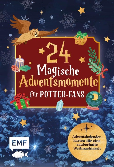 Adventskalender-Kartenset: 24 magische Momente für Harry Potter-Fans - 