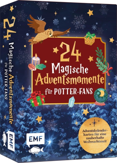 Adventskalender-Kartenset: 24 magische Momente für Harry Potter-Fans - 