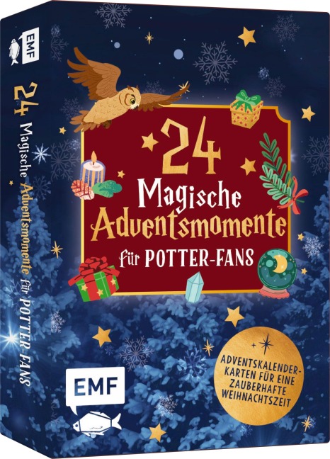 Adventskalender-Kartenset: 24 magische Momente für Potter-Fans - 