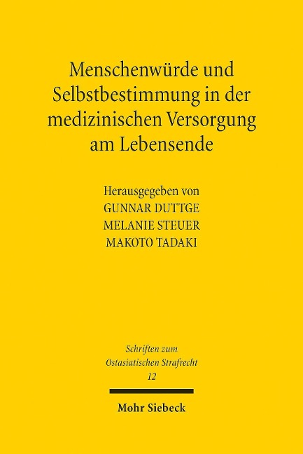 Menschenwürde und Selbstbestimmung in der medizinischen Versorgung am Lebensende - 