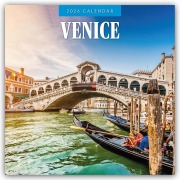 Cover-Bild zum Titel 'Venice - Venedig 2026 - 16-Monatskalender' von 'Robin Red'