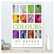 Colours of Nature - Triptycha (High Quality Premium Wall Calendar 2026 DIN A2 portrait),CALVENDO 12 Month Wall Calendar - Martina Cross