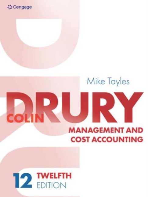 Management and Cost Accounting - Colin Drury, Mike Tayles