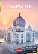 Cover-Bild zum Titel 'Traumziele Wochenplaner 2026 - Eine Reise in 53 Bildern' von 'Ulrike Issel'