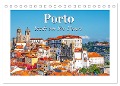Porto - Stadt am Rio Douro (Tischkalender 2024 DIN A5 quer), CALVENDO Monatskalender - Nina Schwarze