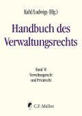 Cover-Bild zum Titel 'Handbuch des Verwaltungsrechts 06' von ''