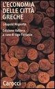 Cover-Bild zum Titel 'L' economia delle città greche. Dall'età arcaica all'alto impero romano' von 'Léopold Migeotte'