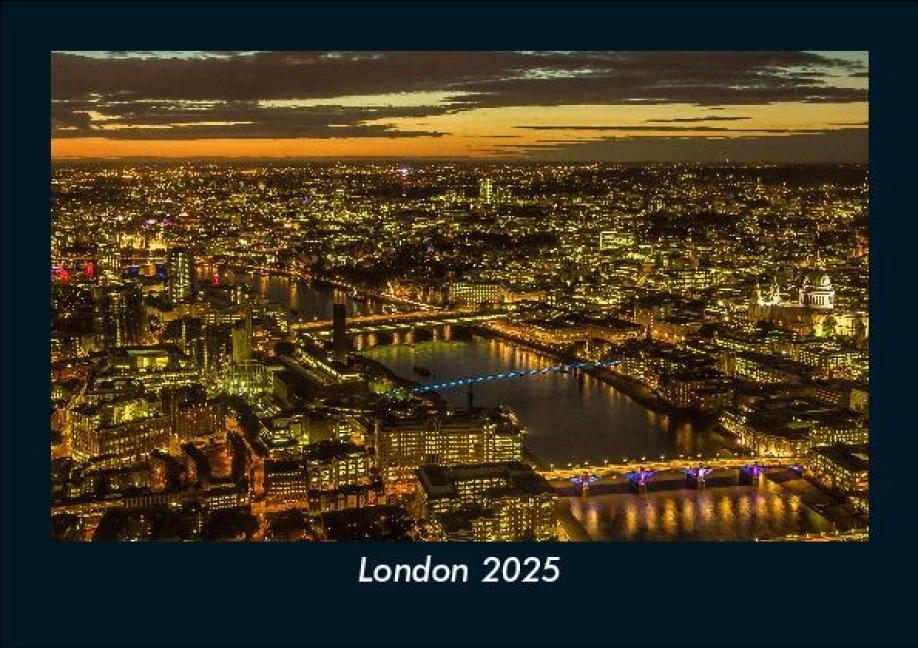 London 2025 Fotokalender DIN A5 - Tobias Becker