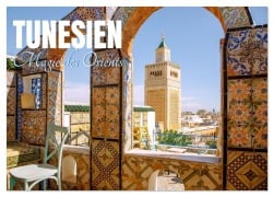 Cover-Bild zum Titel 'Tunesien. Magie des Orients (Tischkalender 2026 DIN A5 quer), CALVENDO Monatskalender' von 'Hanna Wagner'