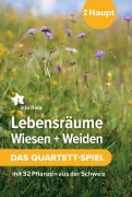 Cover-Bild zum Titel 'Lebensräume Wiesen und Weiden - das Quartett-Spiel' von ''