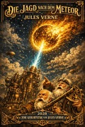 Cover-Bild zum Titel 'Die Jagd nach dem Meteore' von 'Jules Verne'