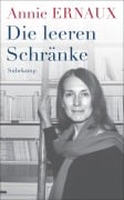 Cover-Bild zum Titel 'Die leeren Schränke' von 'Annie Ernaux'