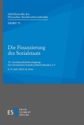 Cover-Bild zum Titel 'Die Finanzierung des Sozialstaats' von ''
