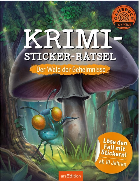 Krimi-Sticker-Rätsel - Der Wald der Geheimnisse - Philip Kiefer