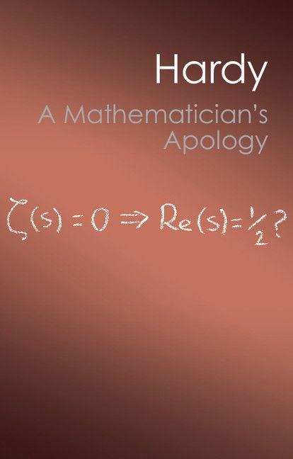 A Mathematician's Apology - G. H. Hardy
