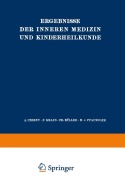 Cover-Bild zum Titel 'Ergebnisse der Inneren Medizin und Kinderheilkunde' von 'L. Langstein, A. Schittenhelm'