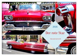 Cover-Bild zum Titel 'Der rote Star . Oldsmobile Starfire 98 (Wandkalender 2026 DIN A4 quer), CALVENDO Monatskalender' von 'Henning von Löwis of Menar'