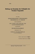 Cover-Bild zum Titel 'Beitrag zur Kenntnis der Feldspäte der Tessiner Pegmatite' von 'Georg M. Paraskevopoulos'
