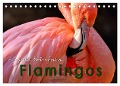 Flamingos - elegante Schönheiten (Tischkalender 2025 DIN A5 quer), CALVENDO Monatskalender - Peter Roder