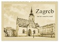Zagreb ¿ Ein Kalender im Zeitungsstil (Wandkalender 2024 DIN A2 quer), CALVENDO Monatskalender - Gunter Kirsch