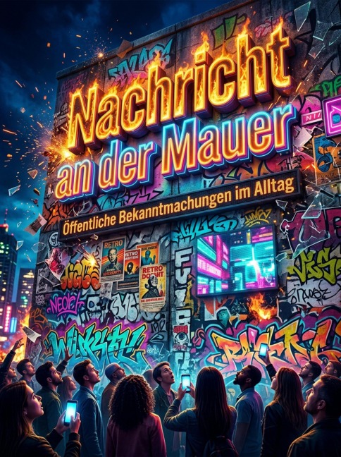 Nachricht an der Mauer - Alaric Vollenweid