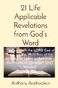 21 Life Applicable Revelations from God's Word - Anthony O Adefarakan