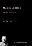 Cover-Bild zum Titel 'Allgemeine Erkenntnislehre' von 'Moritz Schlick'