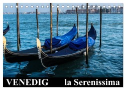 Cover-Bild zum Titel 'Venedig - la Serenissima (Tischkalender 2026 DIN A5 quer), CALVENDO Monatskalender' von 'ChriSpa ChriSpa'