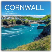 Cover-Bild zum Titel 'Cornwall 2027 - 16-Monatskalender' von 'The Gifted'