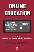 Cover-Bild zum Titel 'Online Education' von 'Kelli Cargile Cook, Keith Grant-Davis'