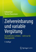Cover-Bild zum Titel 'Zielvereinbarung und variable Vergütung' von 'Eckhard Eyer, Thomas Haussmann'