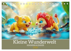 Cover-Bild zum Titel 'Kleine Wunderwelt - Kinderkalender (Tischkalender 2026 DIN A5 quer), CALVENDO Monatskalender' von 'Liselotte Brunner-Klaus'