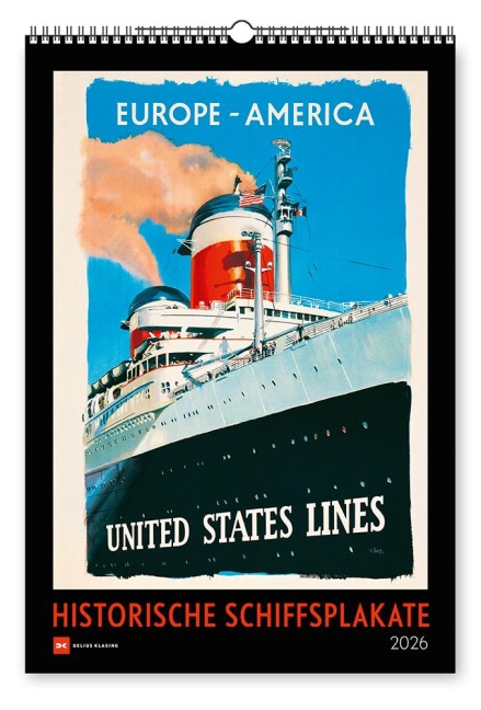 Historische Schiffsplakate 2026 - 