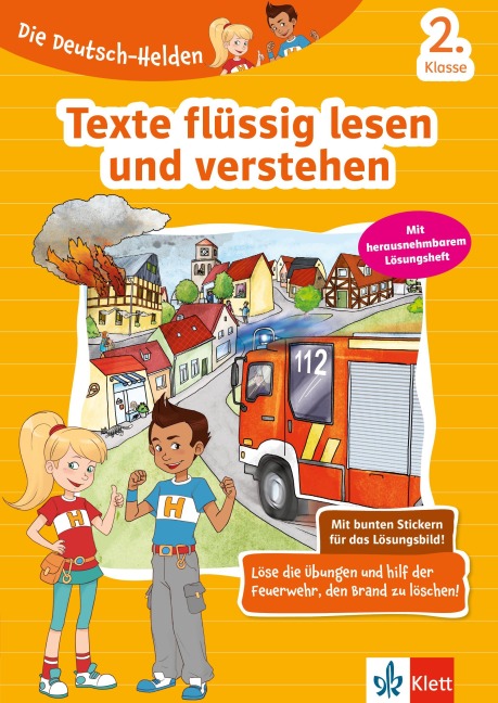 Die Deutsch-Helden Texte flüssig lesen und verstehen 2. Klasse - 
