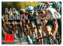 Cover-Bild zum Titel 'Radrennen - tolle Momente (Wandkalender 2026 DIN A2 quer), CALVENDO Monatskalender' von 'Peter Roder'