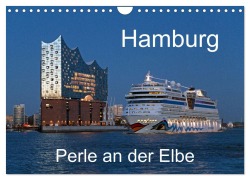 Cover-Bild zum Titel 'Hamburg - Perle an der Elbe (Wandkalender 2026 DIN A4 quer), CALVENDO Monatskalender' von 'Siegfried Kuttig'