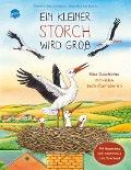 Cover-Bild zum Titel 'Ein kleiner Storch wird groß. Eine Geschichte mit vielen Sachinformationen' von 'Friederun Reichenstetter'