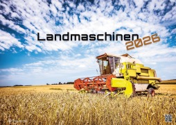 Cover-Bild zum Titel 'Landmaschinen - Traktor - 2026 - Kalender DIN A3' von ''