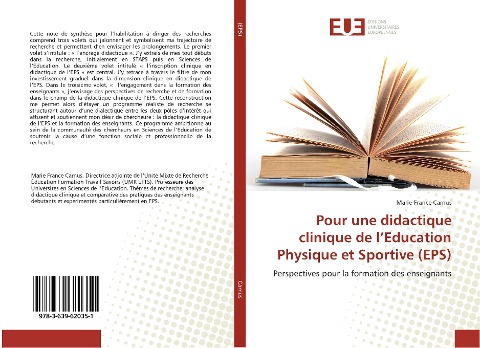 Pour une didactique clinique de l¿Education Physique et Sportive (EPS) - Marie-France Carnus