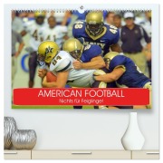 Cover-Bild zum Titel 'American Football. Nichts für Feiglinge! (hochwertiger Premium Wandkalender 2026 DIN A2 quer), Kunstdruck in Hochglanz' von 'Elisabeth Stanzer'