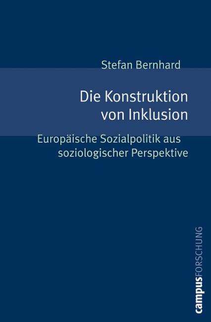 Die Konstruktion von Inklusion - Stefan Bernhard