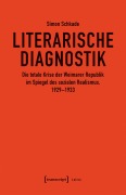 Cover-Bild zum Titel 'Literarische Diagnostik' von 'Simon Schkade'
