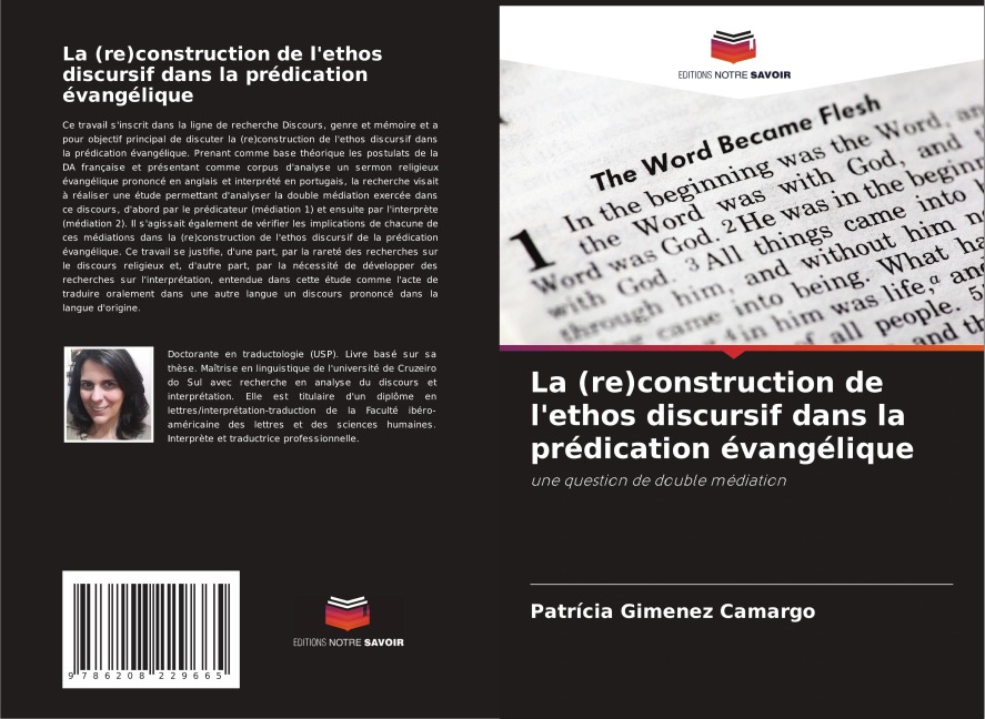La (re)construction de l'ethos discursif dans la prédication évangélique - Patrícia Gimenez Camargo