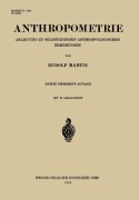 Cover-Bild zum Titel 'Anthropometrie' von 'Rudolf Martin'