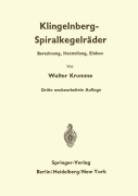 Cover-Bild zum Titel 'Klingelnberg-Spiralkegelräder' von 'Walter Krumme'