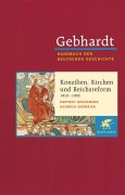 Cover-Bild zum Titel 'Konzilien, Kirchen- und Reichsreform (1410-1495)' von 'Hartmut Boockmann, Heinrich Dormeier'