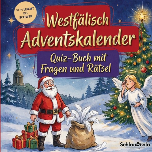 Westfälisch-Adventskalender: Quiz-Buch mit Fragen und Rätsel - Schlauvento Interactive